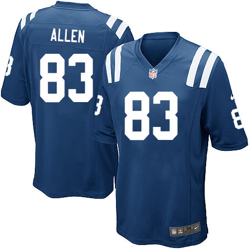 #83 Nike Limited Dwayne Allen Youth Jersey - NFL Indianapolis Colts Home Royal Blue