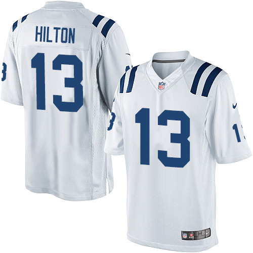 #13 Nike Limited T.Y. Hilton Men's Jersey - NFL Indianapolis Colts Road White