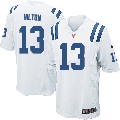 #13 Nike Limited T.Y. Hilton Youth Jersey - NFL Indianapolis Colts Road White
